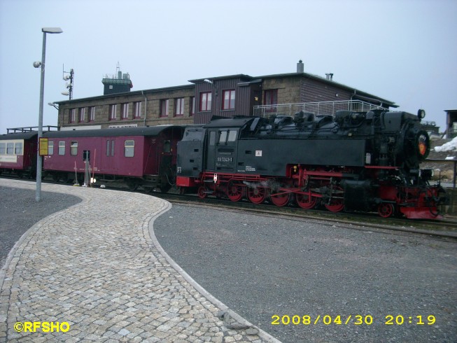 Brockenbahnhof 30.04.2008