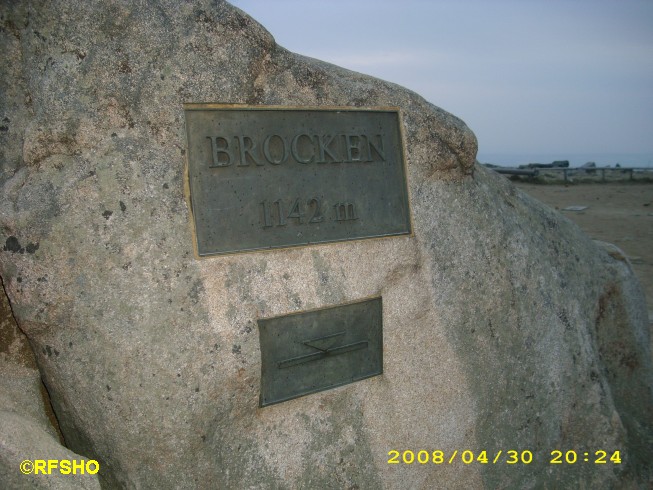 Brockenstein 30.04.2008