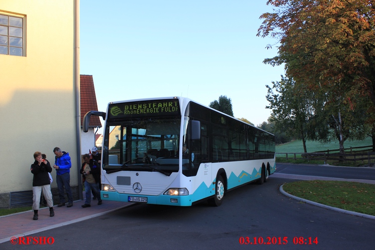 Fuldamarsch, Bustransfer zum Start 21 km