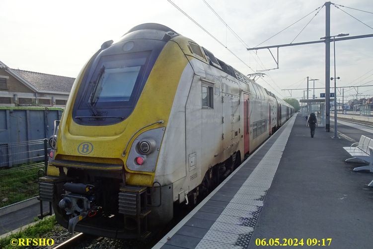 Rückfahrt mit der Bahn