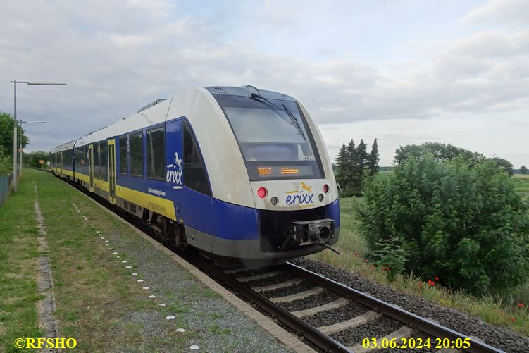 Rückfahrt mit der Bahn, (erx83628) in Schönewörde