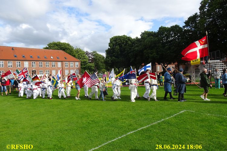 Hærvejsmarchen, Eröffnung