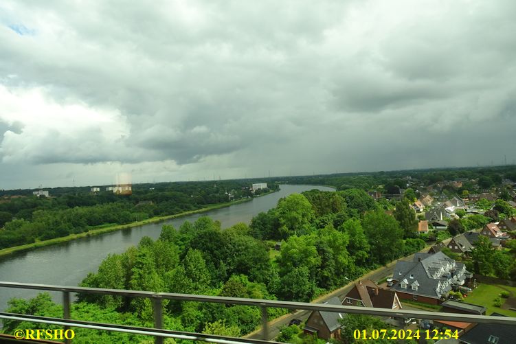 Rückreise mit der Bahn, Rendsburg