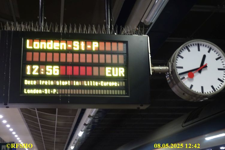 im EuroStar nach London