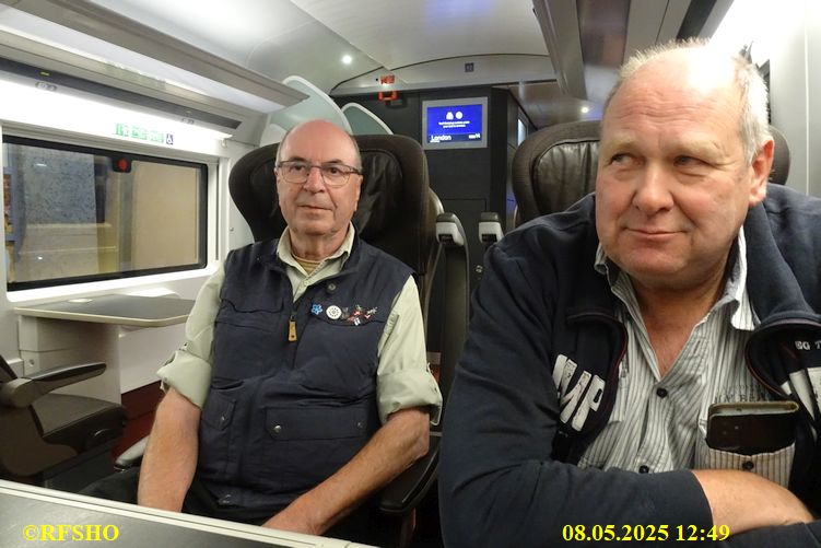 im EuroStar nach London