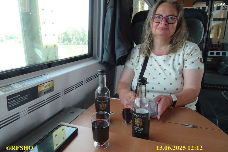 Im ICE Frankfurt − Koblenz