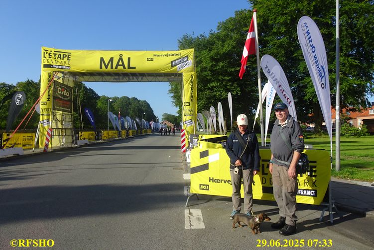 Hærvejsmarchen, Start 2. Tag, 11 und 22 km
