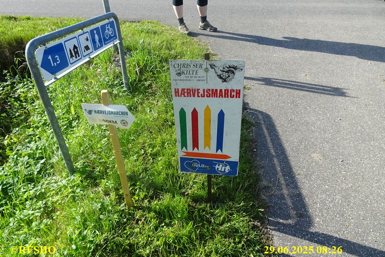 Hærvejsmarchen, 2. Tag