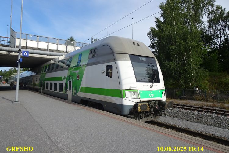 Vaasan Marssi 3. Tag, Vaasa Bahnhof