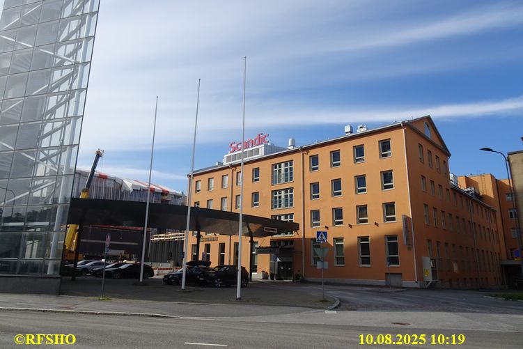 Vaasan Marssi 3. Tag, SCANDIC Vaasa unser Hotel