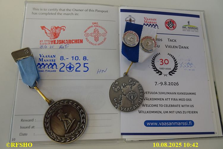 7. Teilnahme, 71. IML Marsch, IML Nordic Silber 3