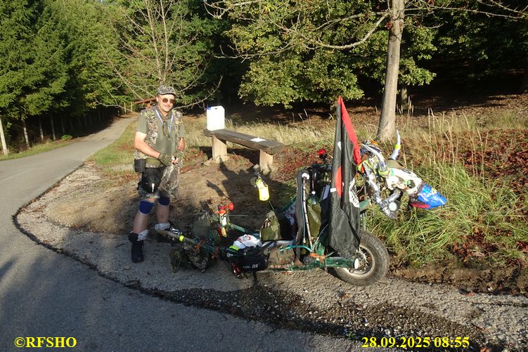 Marsch 2. Tag  10 km Kontrolle