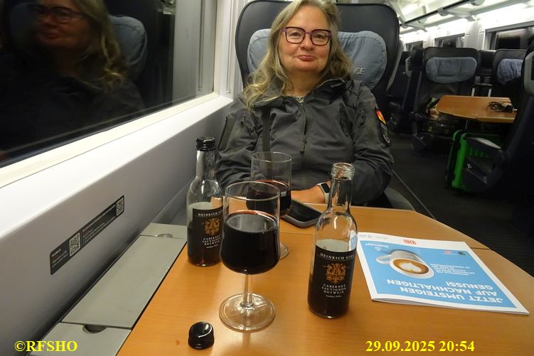 Rückreise mit der Bahn