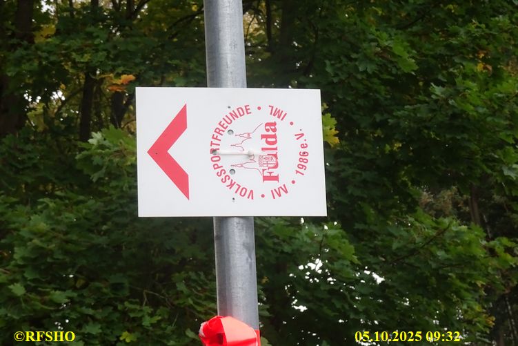 Fuldamarsch, Start 2. Tag