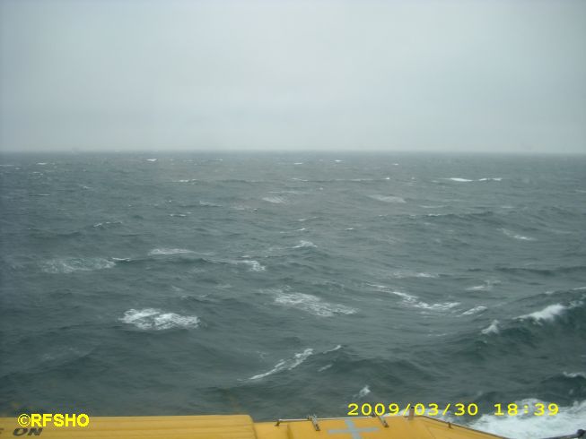 Skagerrak Windstärke 5 SW