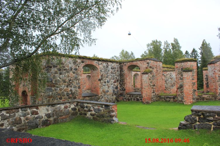 Alt Vaasa, Kirchenruine