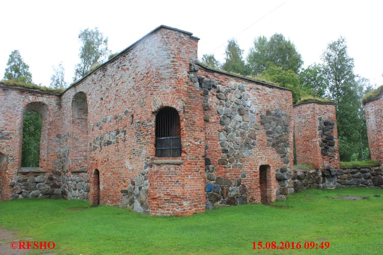 Alt Vaasa, Kirchenruine