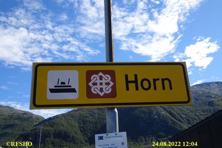  Fähre Anddalsvågen − Horn