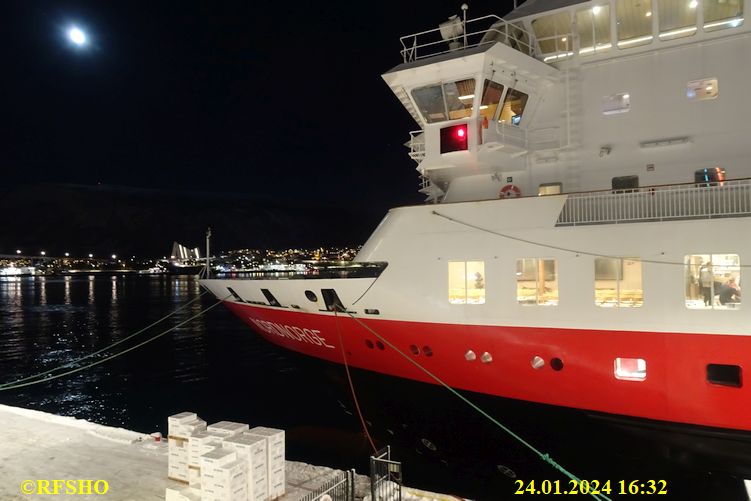 Besuch Hurtigruten MS NORDNORGE