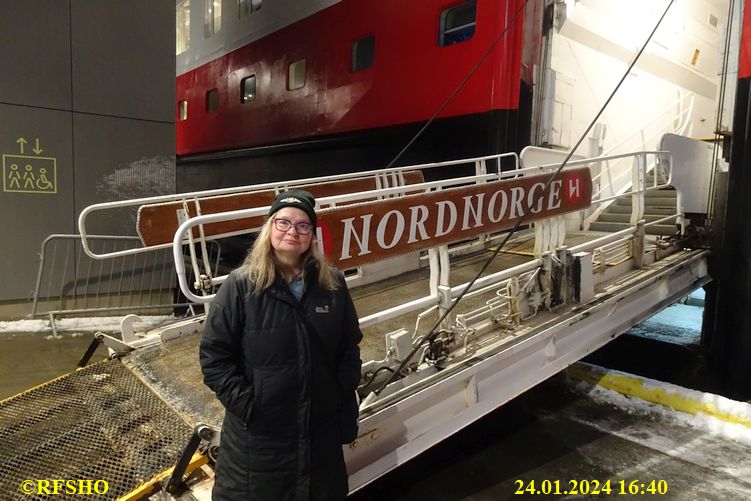 Besuch Hurtigruten MS NORDNORGE