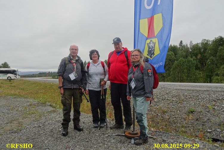 Sagamarsjen, Start