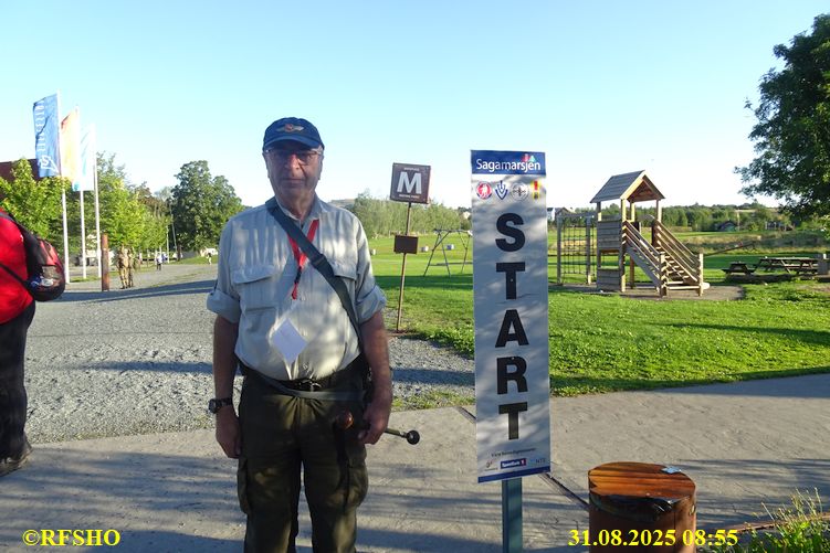 Sagamarsjen, Start