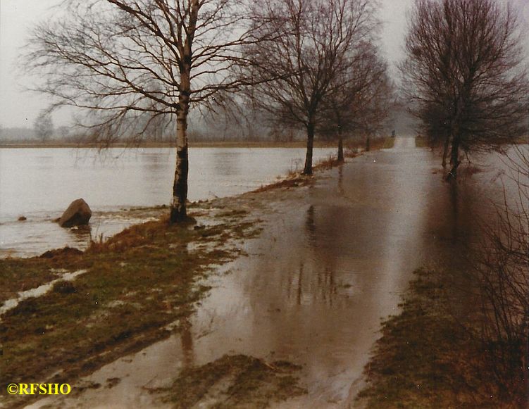 Frühjahr 1981 Hochwasser, Feldstraße
