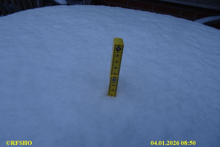Ringstra&szlig;e, Schnee 7 cm