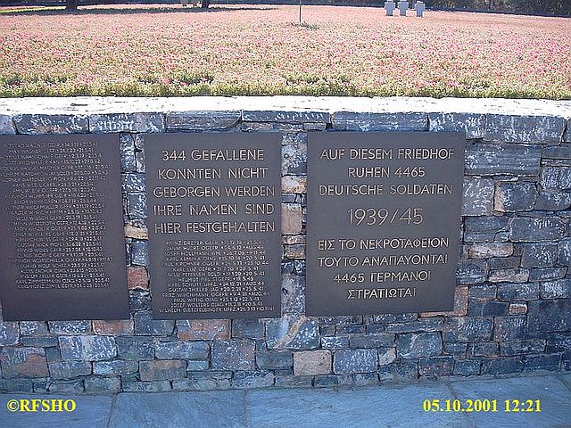 Deutscher Soldatenfriedhof Maleme 05.10.2001