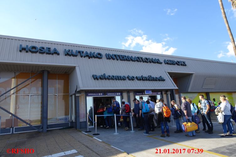 Flug vom Flughafen Frankfurt Main nach Windhoek
