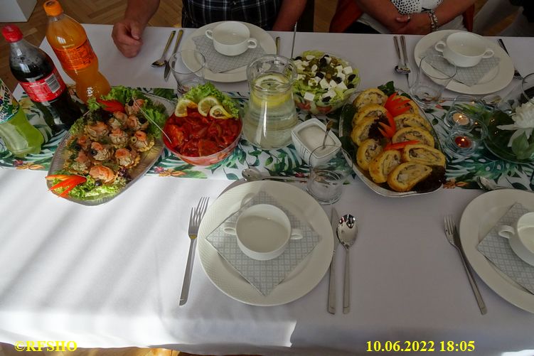 Abendessen im Poviat Starosty