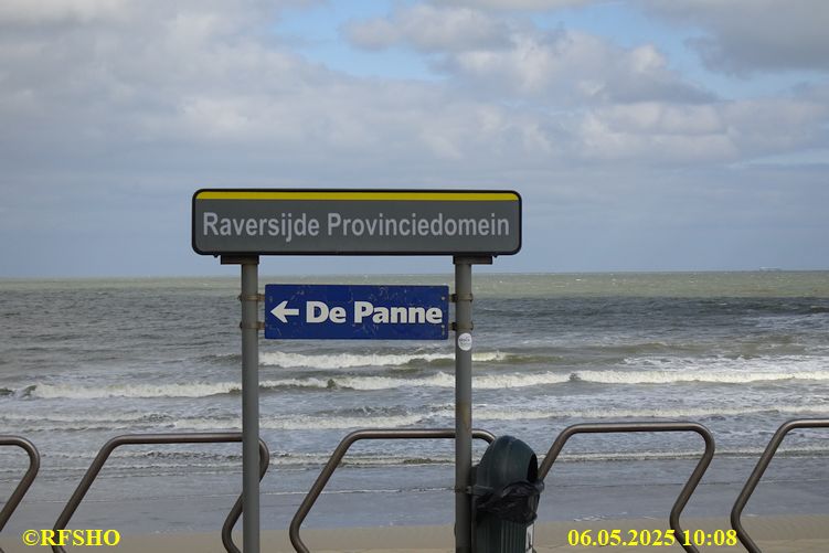 Fahrt mit der Kust Tram zum Atlantikwall Museum Raversyde