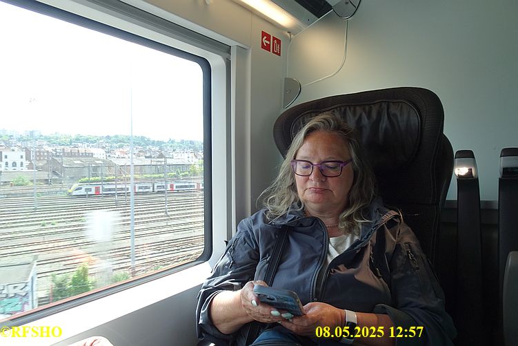 im EuroStar nach London