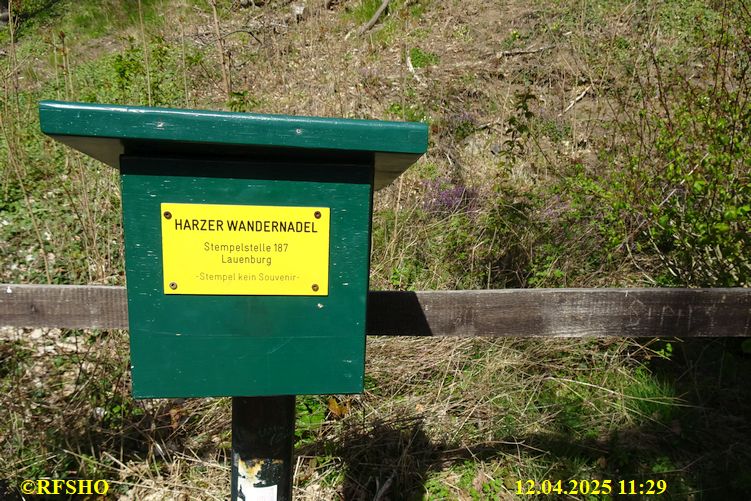 Wanderstrecke, HWN187 Lauenburg