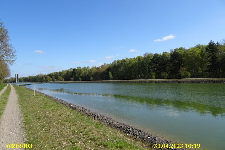 Marschstrecke Elbe-Seitenkanal km 25