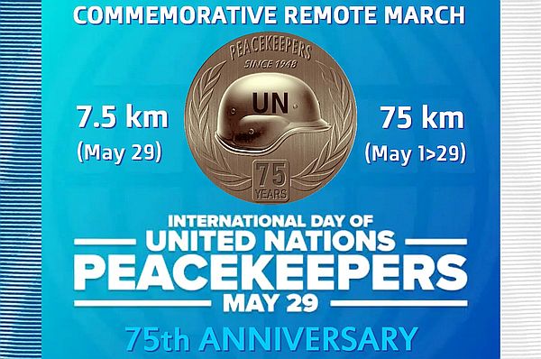 75° anniversaire des Soldats de la paix
