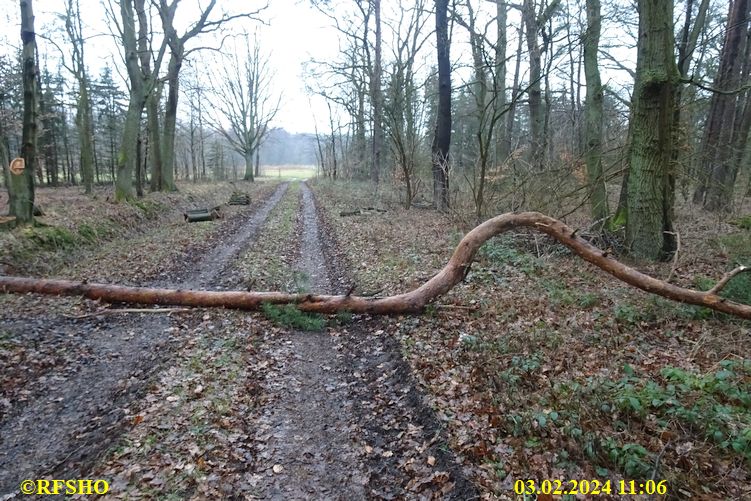 Marschstrecke, Lootsche Weg