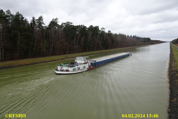 Marschstrecke, Elbe-Seitenkanal