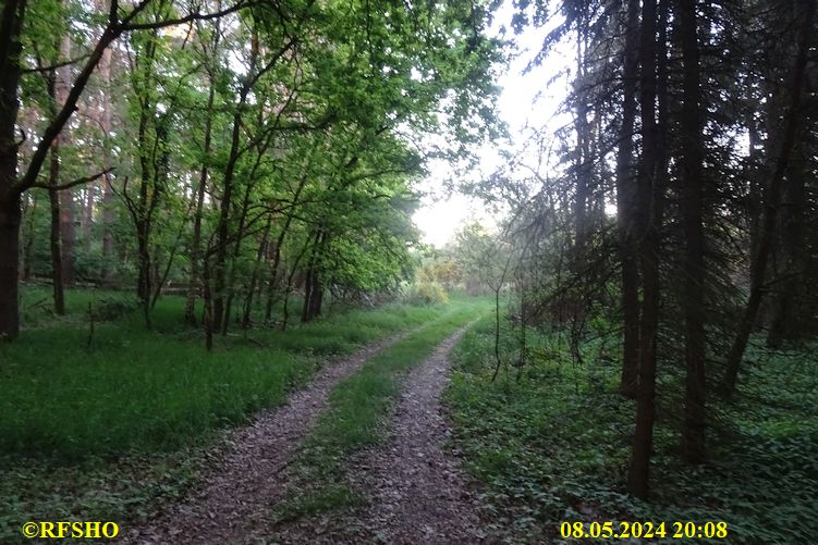 Marschstrecke, rund um Dalldorf