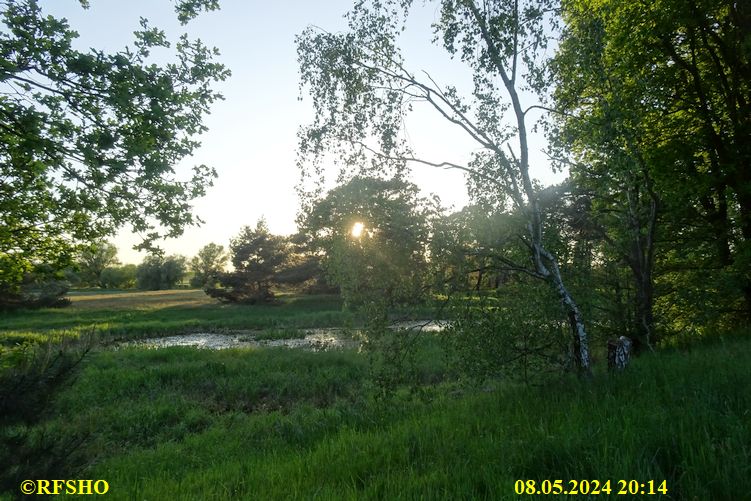 Marschstrecke, rund um Dalldorf