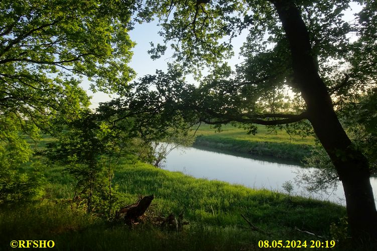 Marschstrecke, rund um Dalldorf