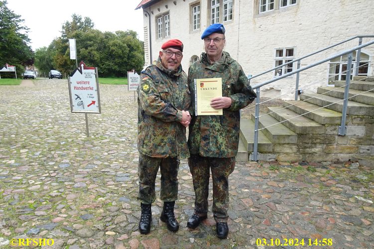 2. Grenzlandmarsch, 50 Jahre Reservist