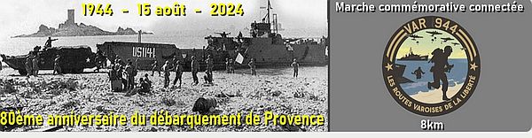 MARCHE 80ème anniversaire du débarquement de Provence