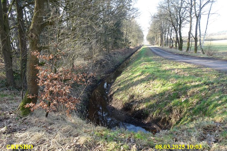 Marschstrecke, Isedamm