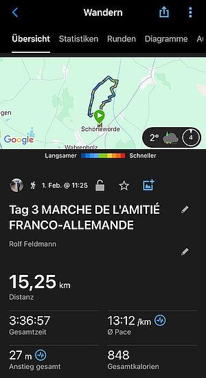 MARCHE DE L'AMITIÉ FRANCO-ALLEMANDE