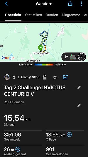 Challenge INVICTUS CENTURIO V