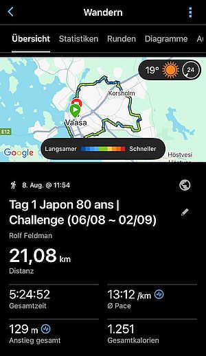 Japon 80 ans | Challenge 45km