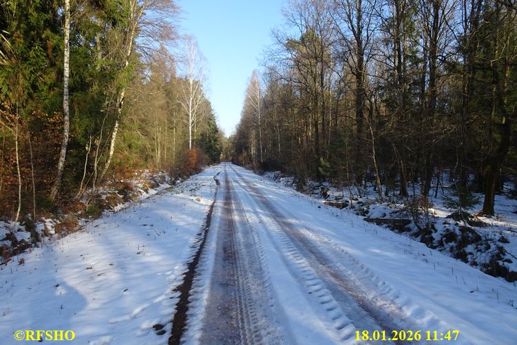 Marschstrecke, Gro&szlig;er Leu