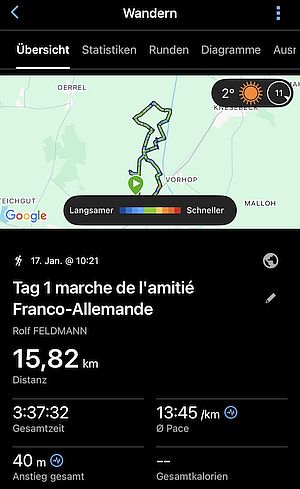 MARCHE DE L'AMITI&Eacute; FRANCO-ALLEMANDE