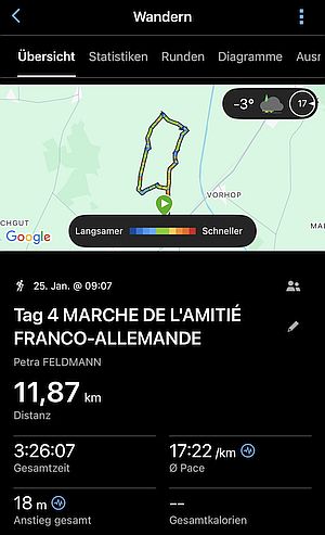 MARCHE DE L'AMITI&Eacute; FRANCO-ALLEMANDE